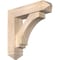 Ekena Millwork Imperial Arts and Crafts Smooth Bracket w/ Offset Brace, Douglas Fir, 7 1/2"W x 30"D x 30"H BKT0806X30X30IMP03SDF - alternate 1